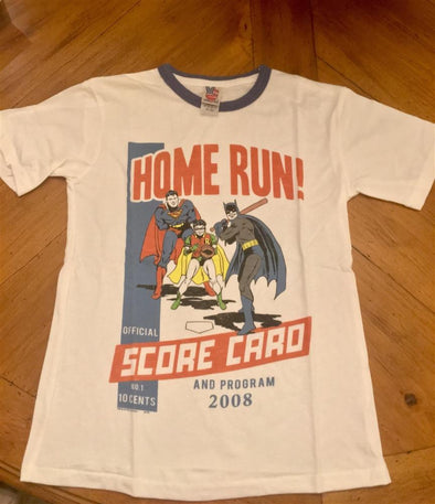 Junk Food Boys Superheroes Baseball T-shirt | HONEYPIEKIDS | Kids Boutique Clothing