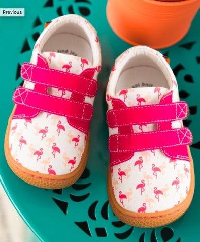 Livie & Luca Girls Flamingo Peppy Sunprint shoes | HONEYPIEKIDS | Kids Boutique Clothing