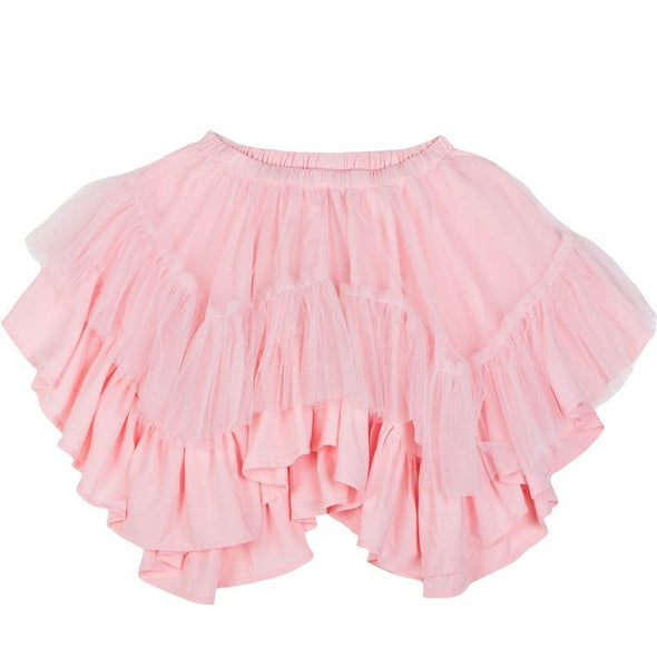 Paper Wings Girls Pink Tulle Layer Skirt | HONEYPIEKIDS | Kids Boutique Clothing
