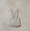 NoraLee Baby & Little Boys Ash Suspender Shorts | HONEYPIEKIDS | Kids Boutique Clothing