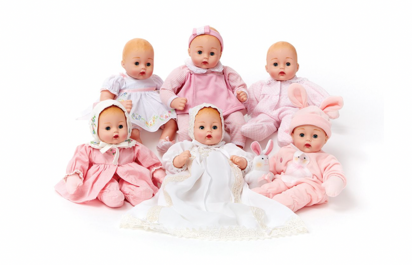 Madame alexander online christening doll