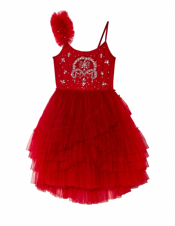 Tutu Du Monde Girls Red Ember Tutu Dress | HONEYPIEKIDS | Kids Boutique Clothing