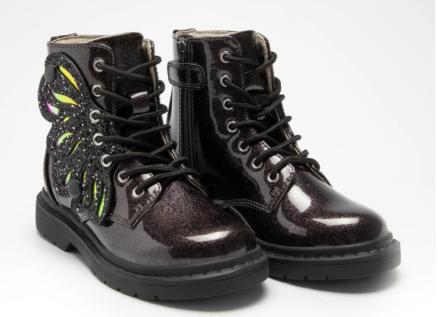 Girls 2025 butterfly boots