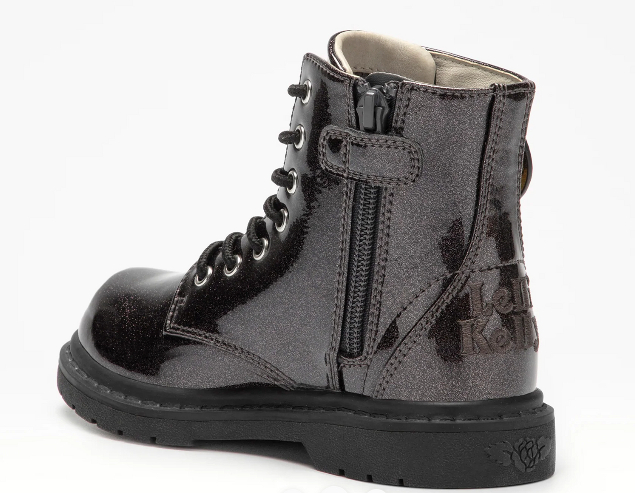 Lelli Kelly Girls BLACK Butterfly Fairy Wings Mid Rise Boots | HONEYPIEKIDS 