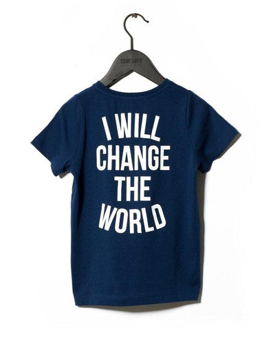 Someday Soon Boys Revolution T-Shirt in Blue | HONEYPIEKIDS | Kids Boutique Clothing