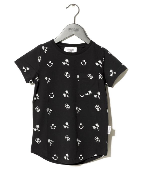 Someday Soon Boys River T-Shirt in Black | HONEYPIEKIDS | Kids Boutique Clothing