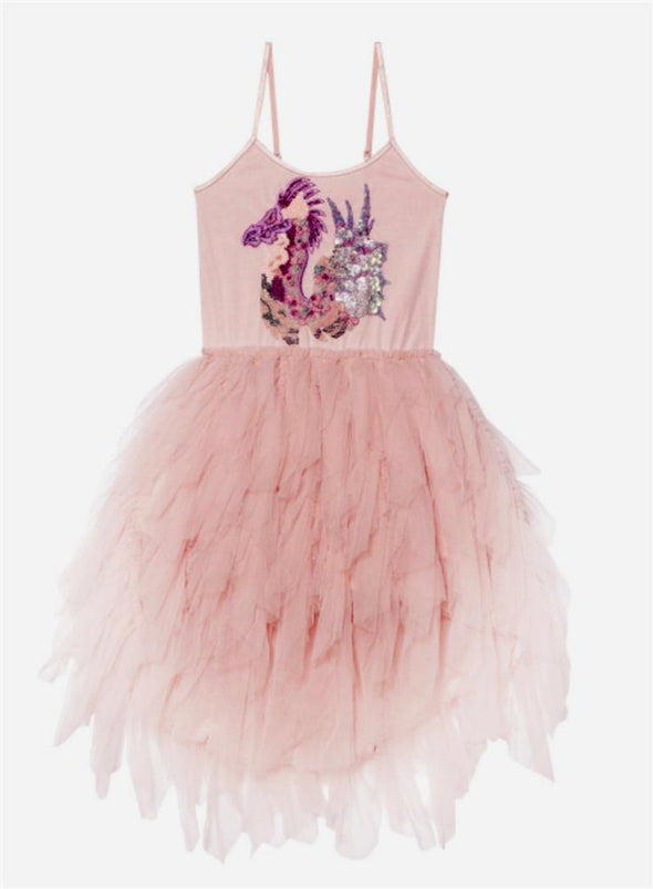 Tutu Du Monde Splashing Sea Dragon Tutu Dress | HONEYPIEKIDS | Kids Boutique Clothing