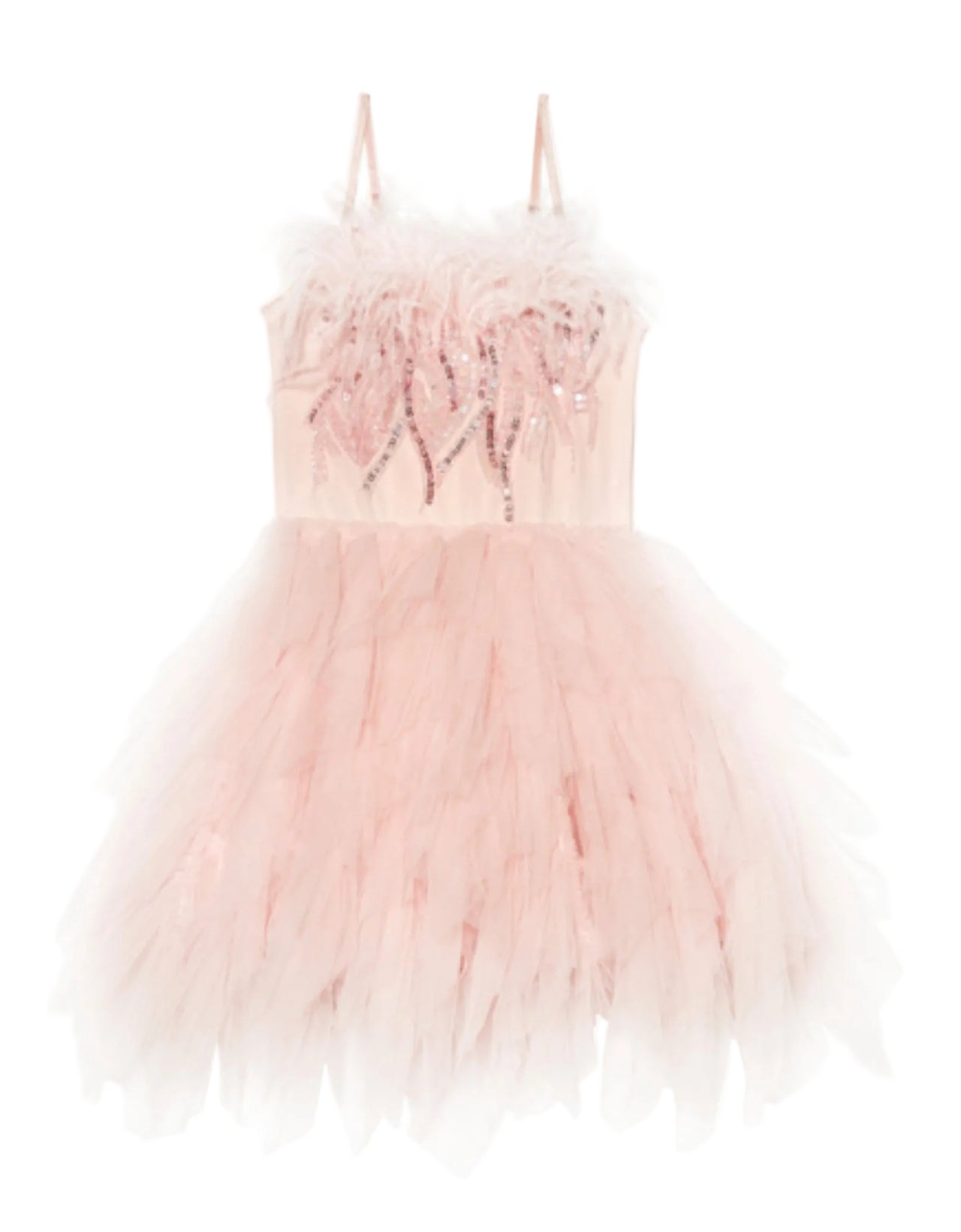 Tutu Du Monde Floating Feathers Tutu Dress | HONEYPIEKIDS 