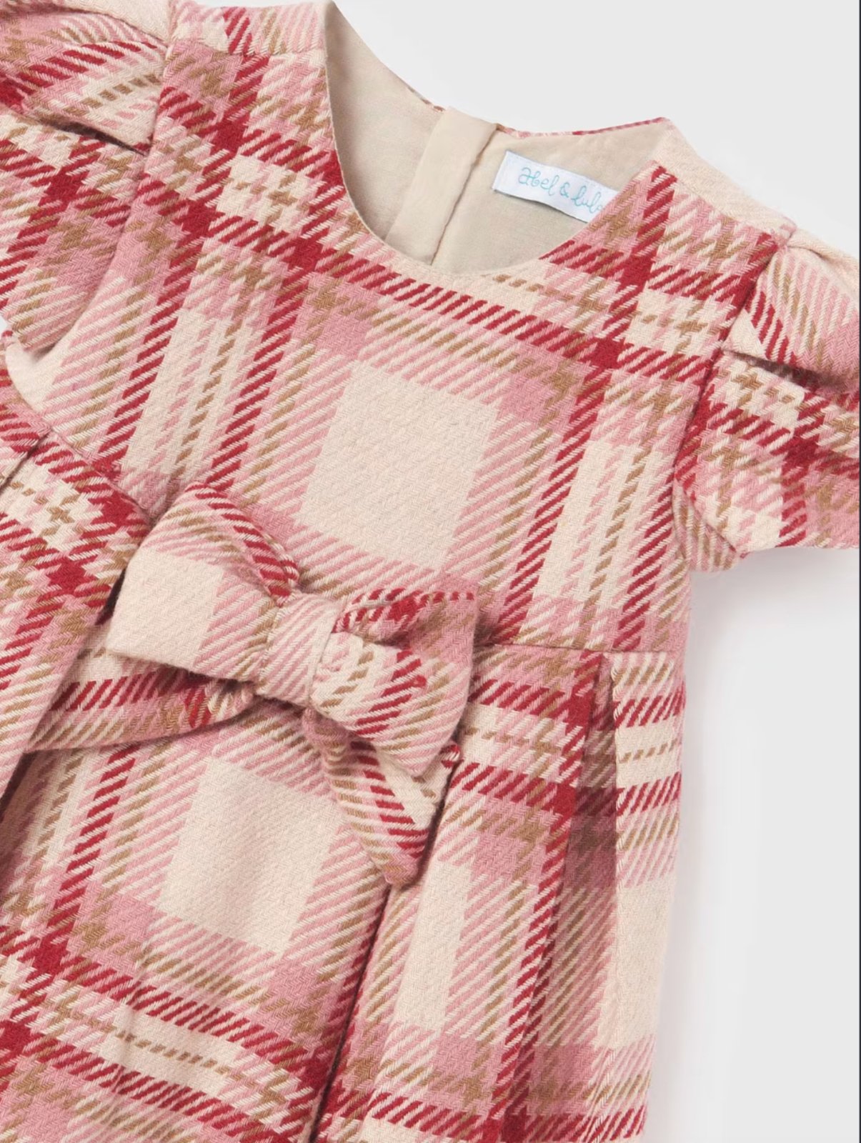 Abel and Lula Raspberry Plaid Baby Dress | HONEYPIEKIDS 36 M (3 years) Abel and Lula Raspberry Plaid Baby Dress | HONEYPIEKIDS 36 M (3 years)