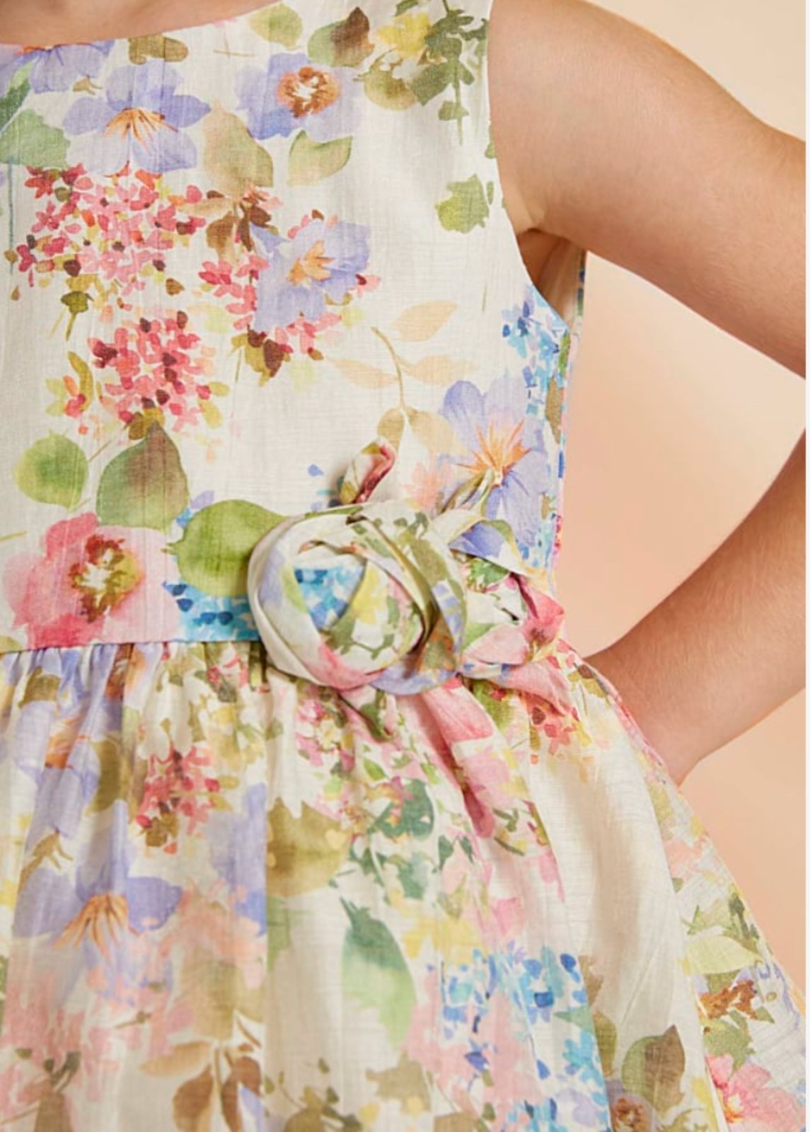 Abel and Lula Girls Floral Dress