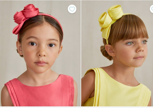Abel & Lula Girls Ottoman Headband - Multi colors | HONEYPIEKIDS | Kids Boutique Clothing
