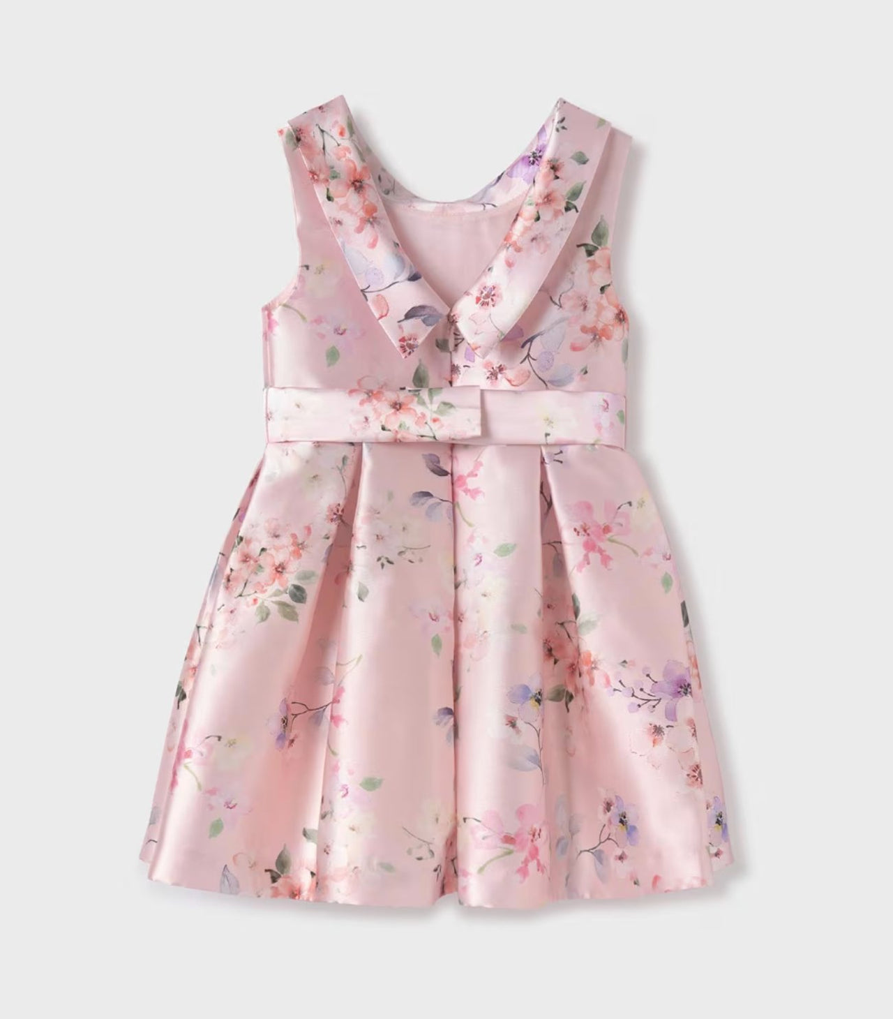 Abel & Lula Polka Dot Mikado Dress