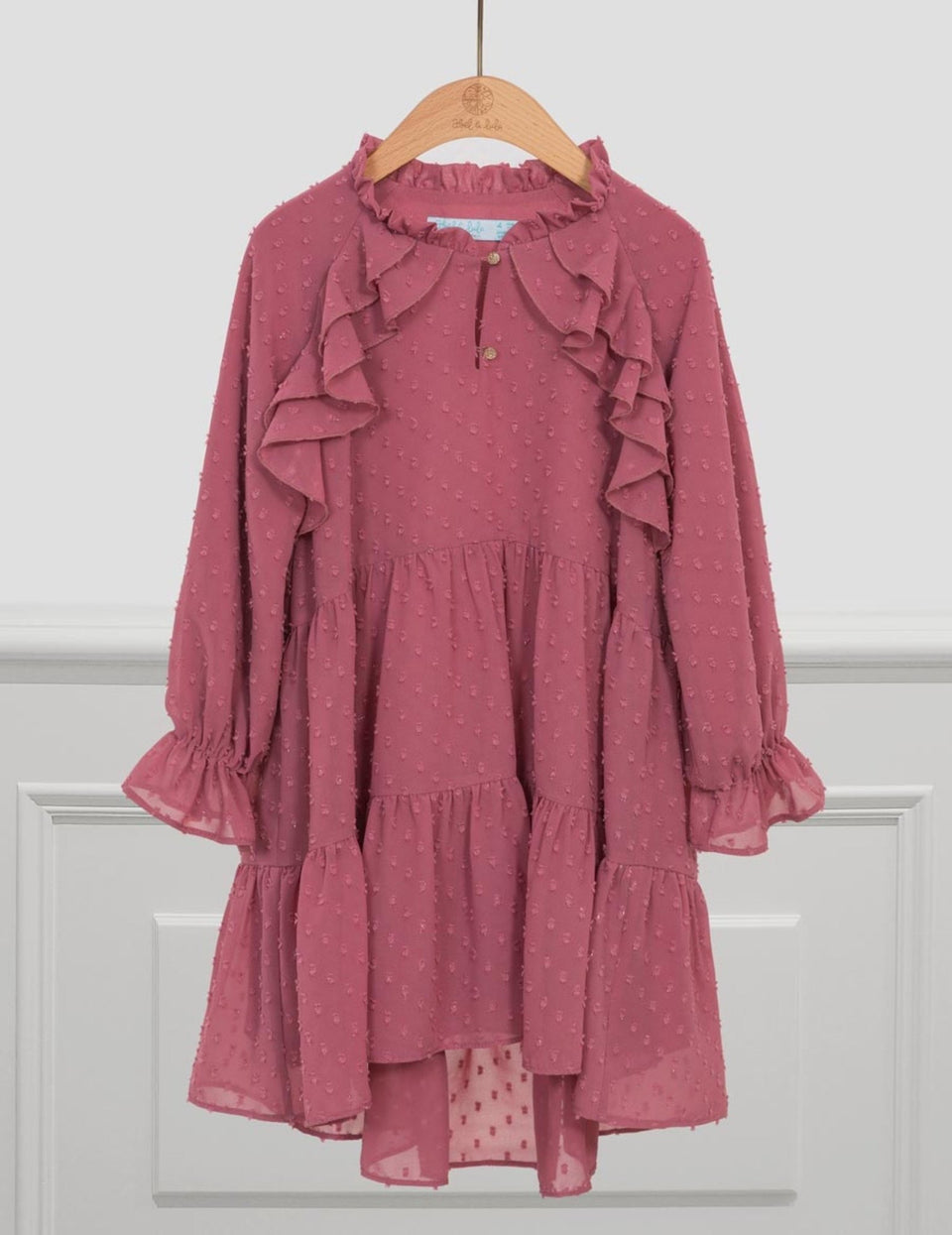 Abel & Lula Plumeti Chiffon Dress