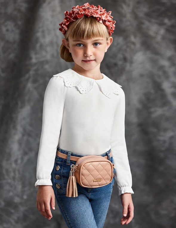 Abel & Lula Girls Quilted Fanny Pack - 2 Color Choices | HONEYPIEKIDS | Kids Boutique Clothing