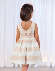 Abel & Lula Girls Striped Sleeveless Dress | HONEYPIEKIDS 