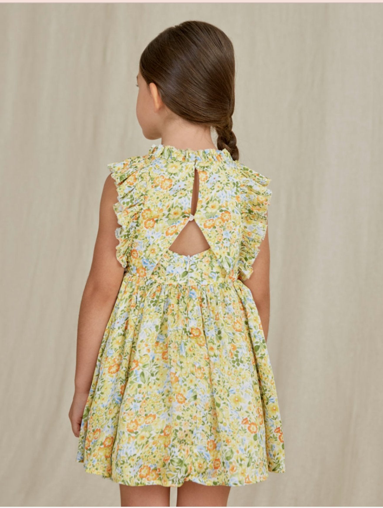 Abel & Lula - Casual Dress, Yellow, Girl, 5 yrs Abel & Lula - Casual Dress, Yellow, Girl, 5 yrs