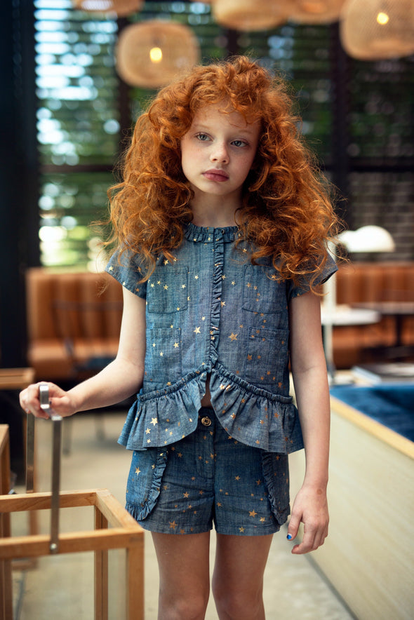 Blu & Blue Madeline Jacket | HONEYPIEKIDS | Kids Boutique Clothing
