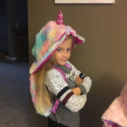 AMERICAN JEWEL FURRY HOODED BACKPACKS | HONEYPIEKIDS 