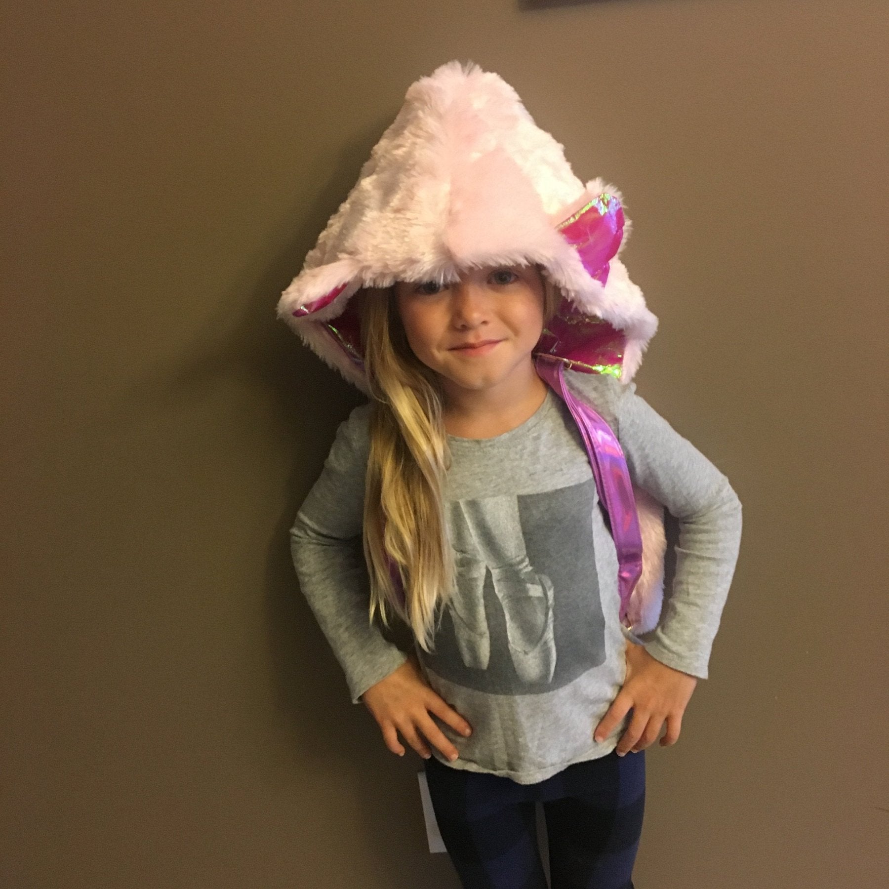 AMERICAN JEWEL FURRY HOODED BACKPACKS | HONEYPIEKIDS 