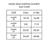Angel Dear Baby Bamboo Blue Fog Zip Up Sleeping Blanket | HONEYPIEKIDS | Kids Boutique Clothing