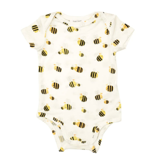 Angel Dear Baby Chubby Bees Onesie Bodysuit | HONEYPIEKIDS | Kids Boutique Clothing