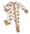 Angel Dear Baby Horses 2 Way Zipper Romper | HONEYPIEKIDS | Kids Boutique Clothing
