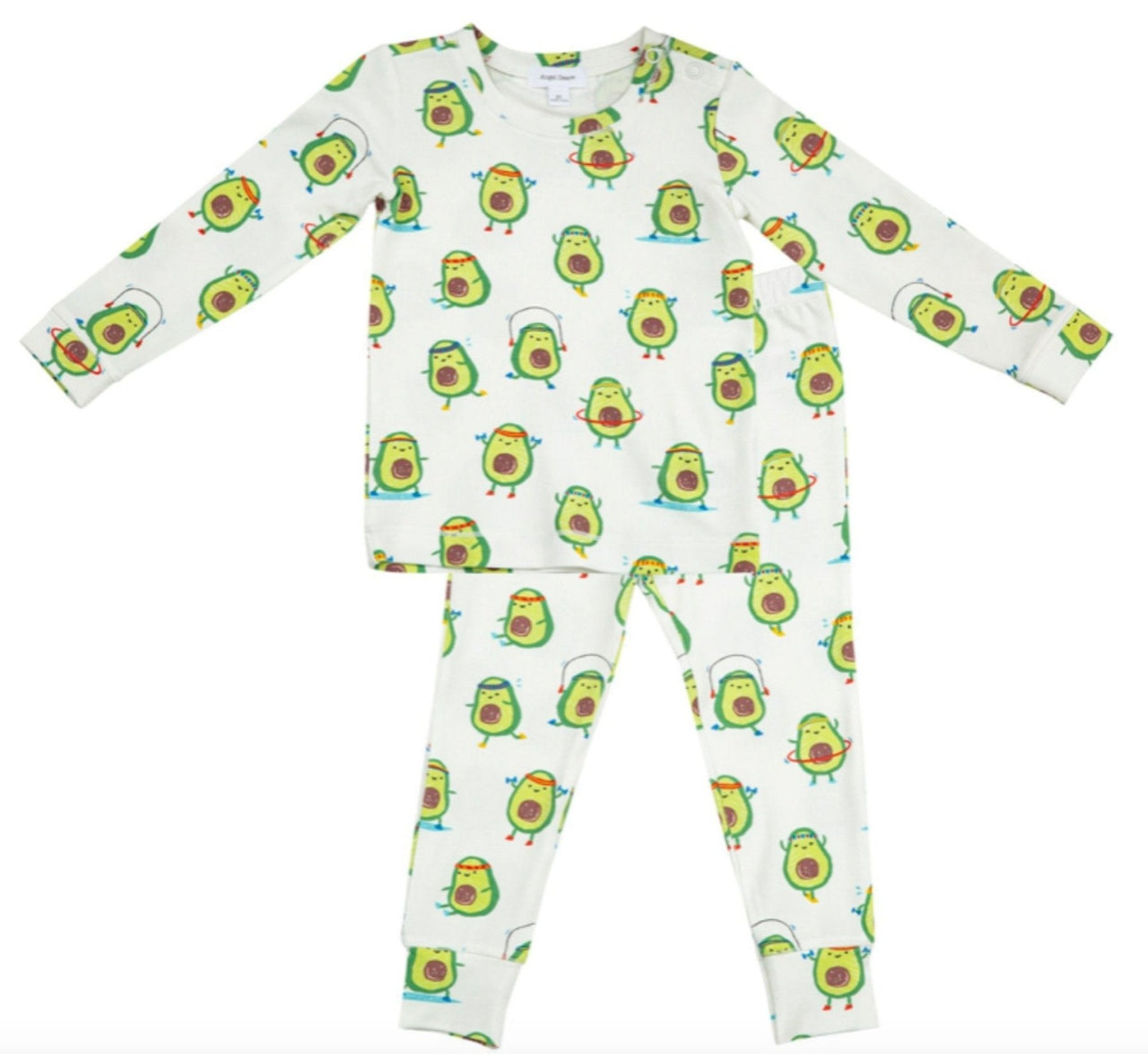 Angel Dear Baby & Toddler Unisex Avo-Cize Loungewear Pajamas | HONEYPIEKIDS 