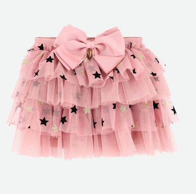 Angel's Face Girls Abbie Star Skirt In Tea Rose | HONEYPIEKIDS | Kids Boutique Clothing