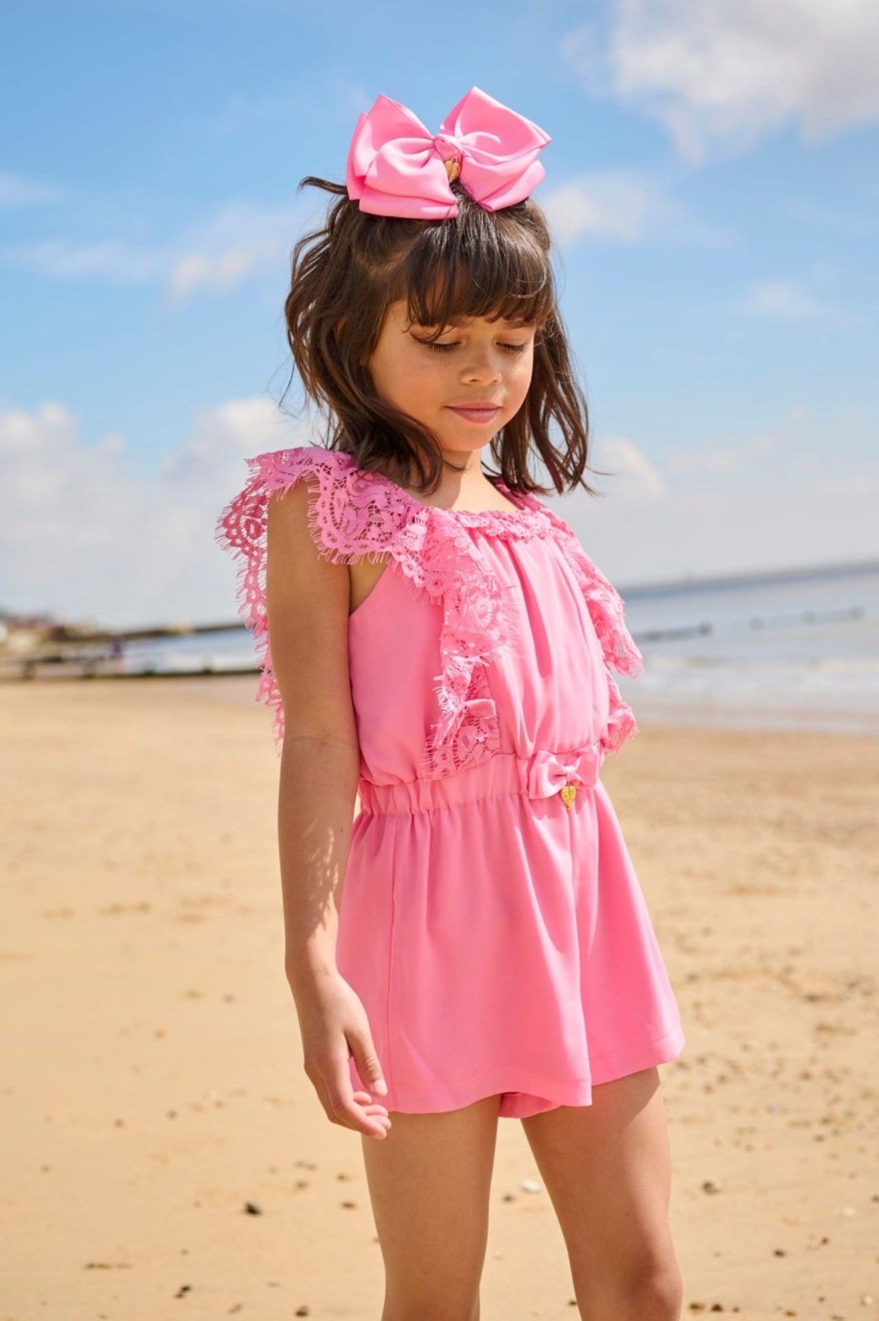 Angel's Face Girls Ayla Rose Playsuit Romper | HONEYPIEKIDS 