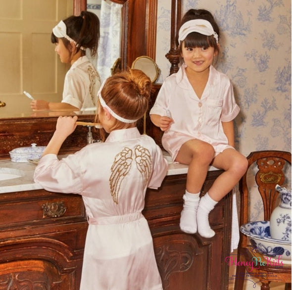 Angel's Face Girls Ballet Pink Faye PJ Set | HONEYPIEKIDS | Kids Boutique Clothing