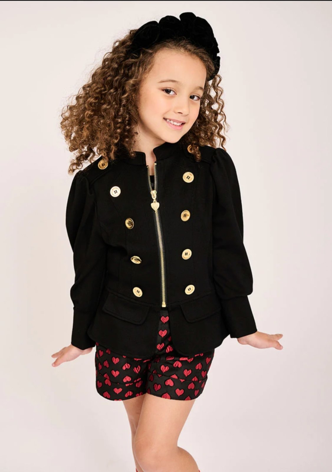 Angel's Face Girls Black Artemisia Jacket | HONEYPIEKIDS 
