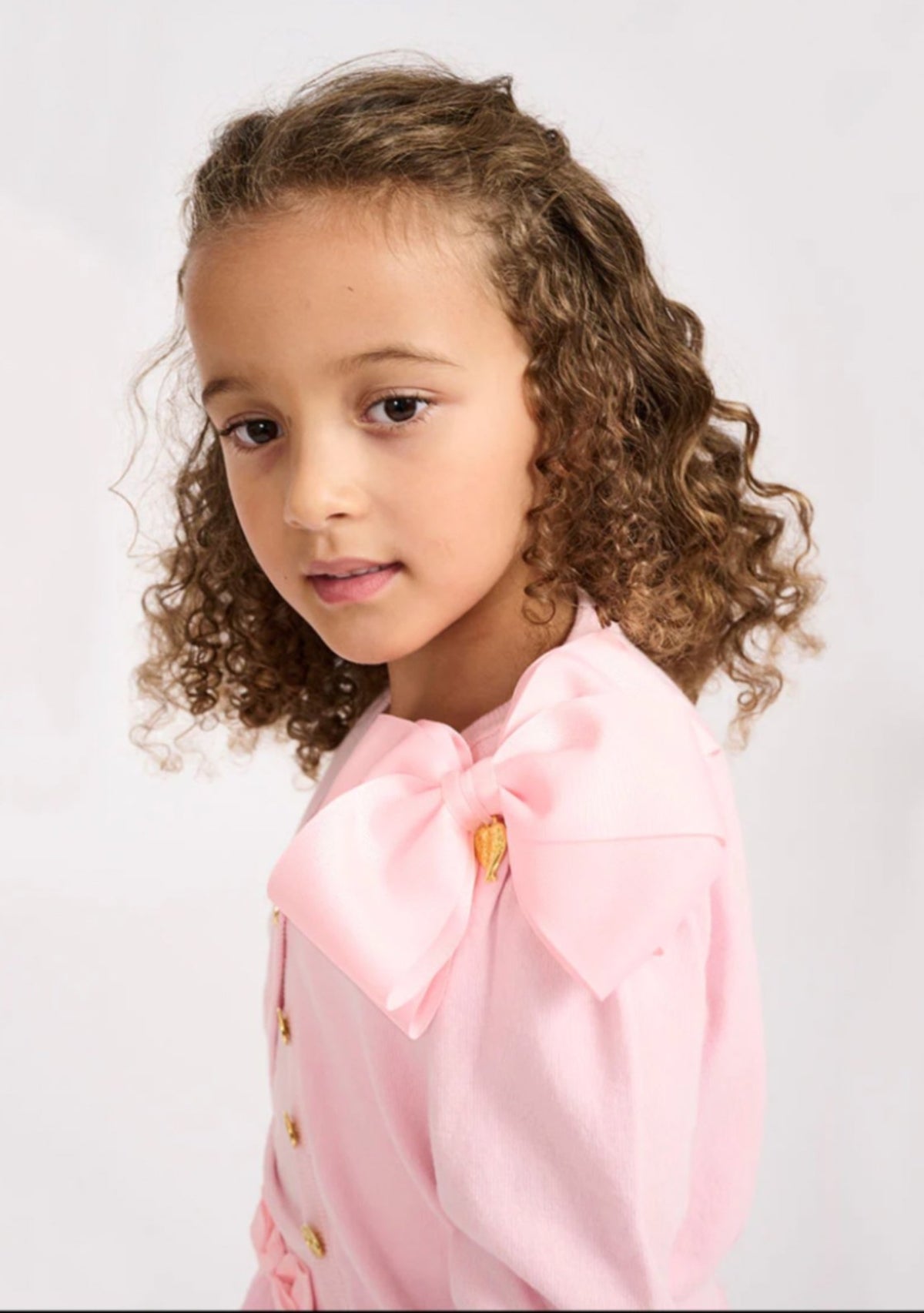 Angel's Face Fairy Pink Dorchester Cardigan | HONEYPIEKIDS 