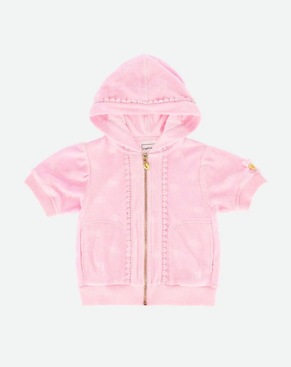 Angel's Face Girls Fairy Pink Hoodie & Shorts Tracksuit | HONEYPIEKIDS | Kids Boutique Clothing