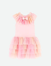 Angel's Face Girls Fruit Salad Dress In Fairy Pink | HONEYPIEKIDS 