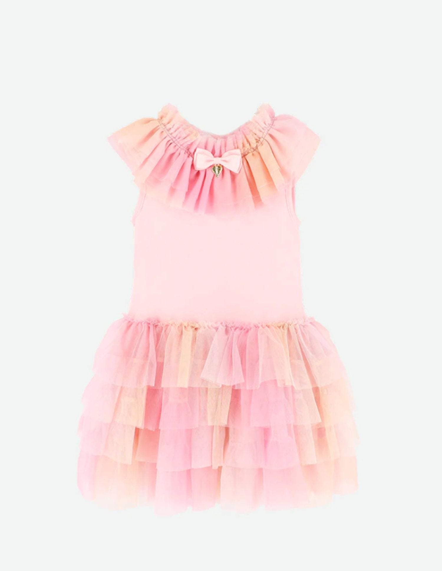 Angel's Face Girls Fruit Salad Dress In Fairy Pink | HONEYPIEKIDS 