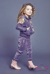 Angel's Face Girls Hanna Joggers In Ash Color | HONEYPIEKIDS | Kids Boutique Clothing