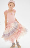 Angel's Face Girls Jazz Skirt In Multi Colors | HONEYPIEKIDS | Kids Boutique Clothing