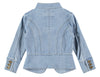 Angel's Face Girls Light Wash Denim Jacket | HONEYPIEKIDS | Kids Boutique Clothing