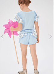 Angel's Face Girls Lindsey Sequin Shorts In 2 Color Choices | HONEYPIEKIDS 