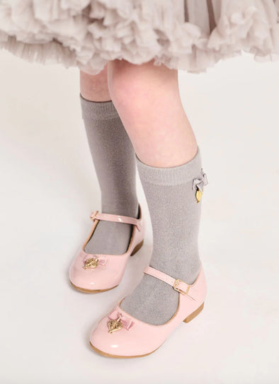 Angel's Face Girls Melissa Vintage Rose Patent Leather Shoes | HONEYPIEKIDS | Kids Boutique Clothing