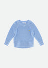 Angel's Face Girls Misty Blue May Jumper Sweater | HONEYPIEKIDS | Kids Boutique Clothing
