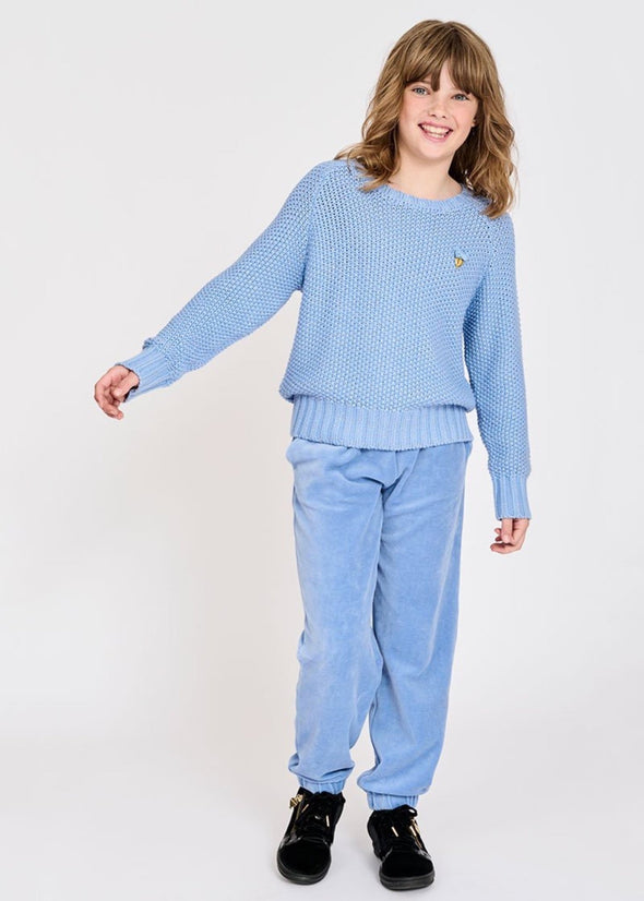 Angel's Face Girls Misty Blue May Jumper Sweater | HONEYPIEKIDS | Kids Boutique Clothing