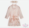 Angel's Face Girls Pink Charlotte Robe and Eye Mask | HONEYPIEKIDS | Kids Boutique Clothing