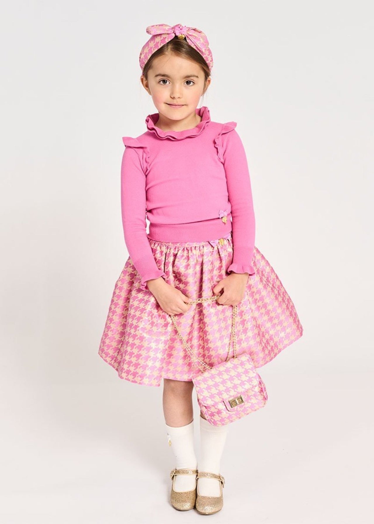 Angel's Face Girls Pink Rafaello Jumper Sweater | HONEYPIEKIDS 