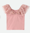 Angel's Face Girls Sleeveless Flossy Top In Tea Rose Color | HONEYPIEKIDS | Kids Boutique Clothing