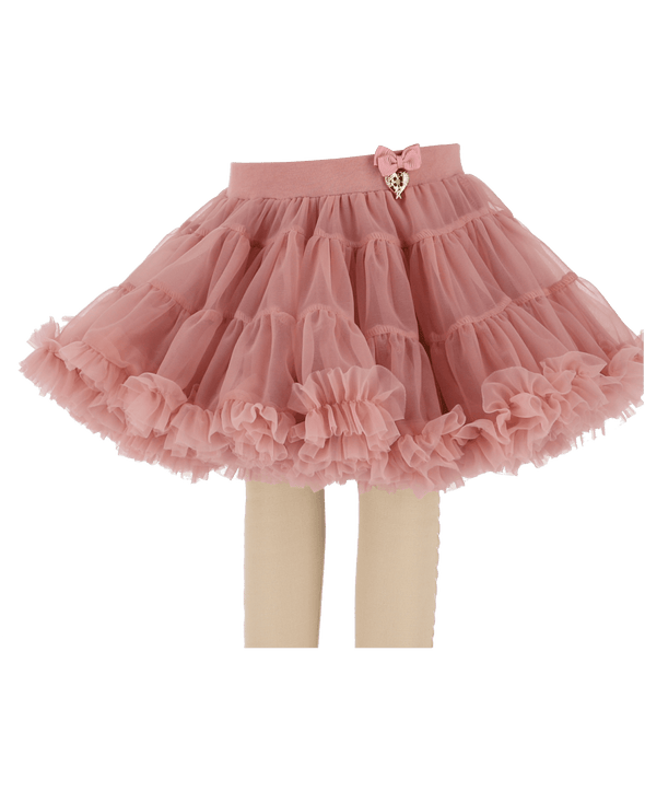 Angel's Face Infant Girls Binky Baby Tutu Skirt In TeaRose | HONEYPIEKIDS | Kids Boutique Clothing