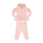 Angel's Face Baby Girls Zeta Tracksuit In Ballet Pink | HONEYPIEKIDS 