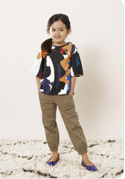 Anthem of the Ants Swing Top in Modern Art Print | HONEYPIEKIDS 