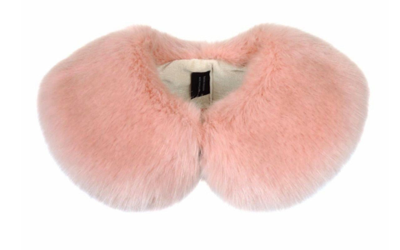 Antoinette Paris Girls Faux Fur Neck Collar in 3 Color Choices | HONEYPIEKIDS 