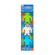 Astronaut Erasers Set - Set of 3 | HONEYPIEKIDS 